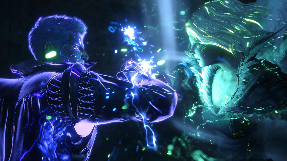 <em>Final Fantasy XVI </em>features intense magical duels.