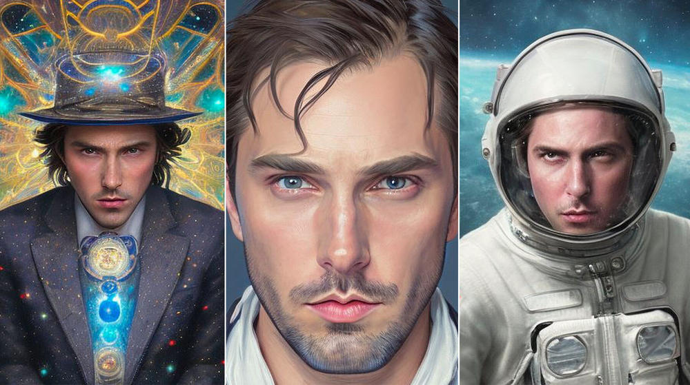 Examples of images generated by Lensa's Magic Avatars feature, which debuted in November and has been used tens of millions of times.