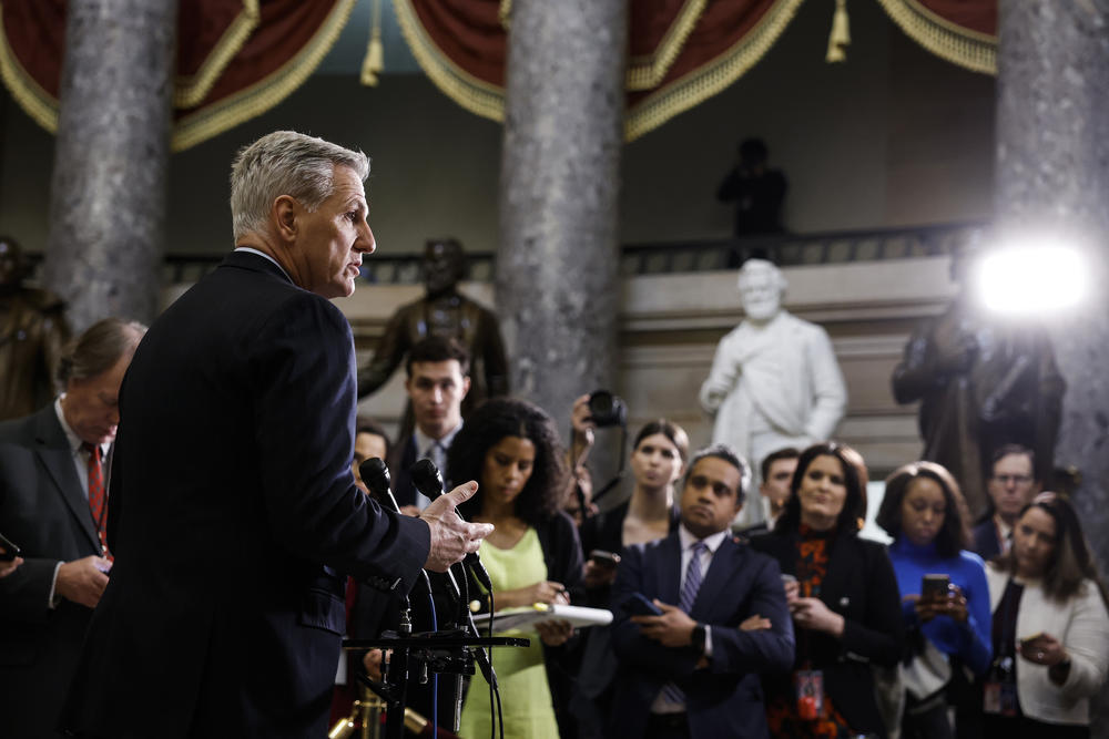 House Speaker Kevin McCarthy, a Republican, criticized the Biden administration over its handling of the classified document situation in a press conference Thursday.