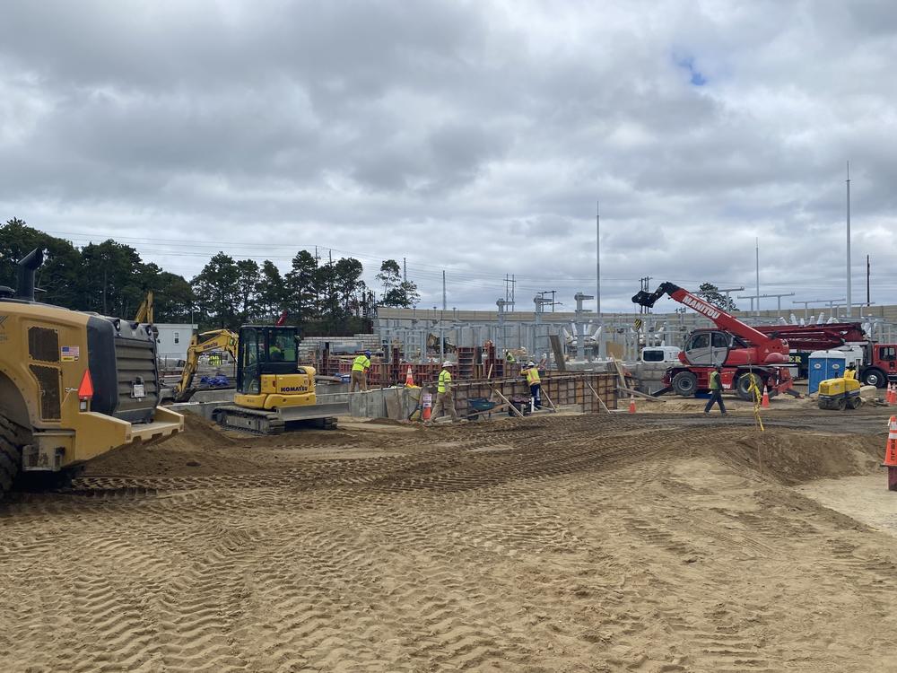 Vineyard Wind has already started construction of its onshore substation. Offshore of its wind farm is expected to start later this year.