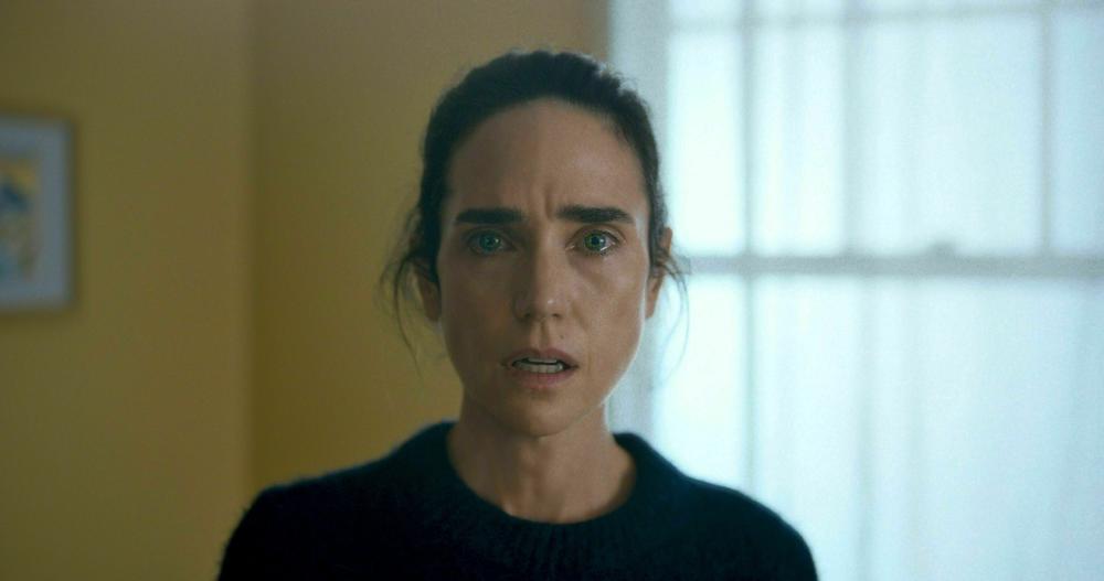 Jennifer Connelly stars as a former child actor attending a silent retreat in the dark comedy <em>Bad Behaviour.</em>