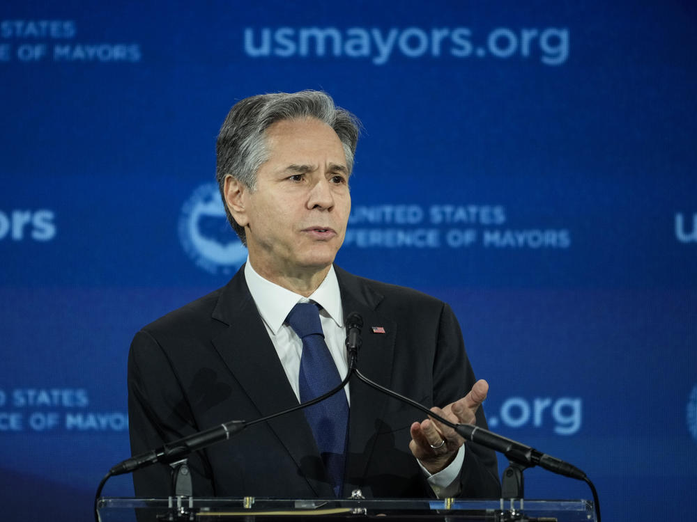 Secretary of State Antony Blinken in Washington, D.C.