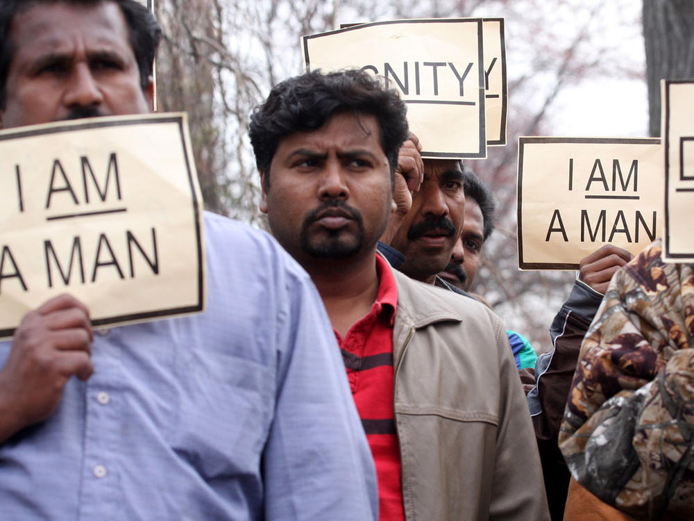 These workers were promised green cards following Hurricane Katrina. Instead they were issued temporary visas that bound them to a single employer.