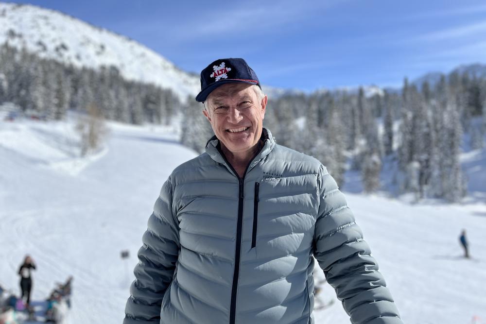 Alta's general manager Mike Maughan says getting to his resort has always been difficult due to frequent heavy snow storms and avalanches that block the highway.