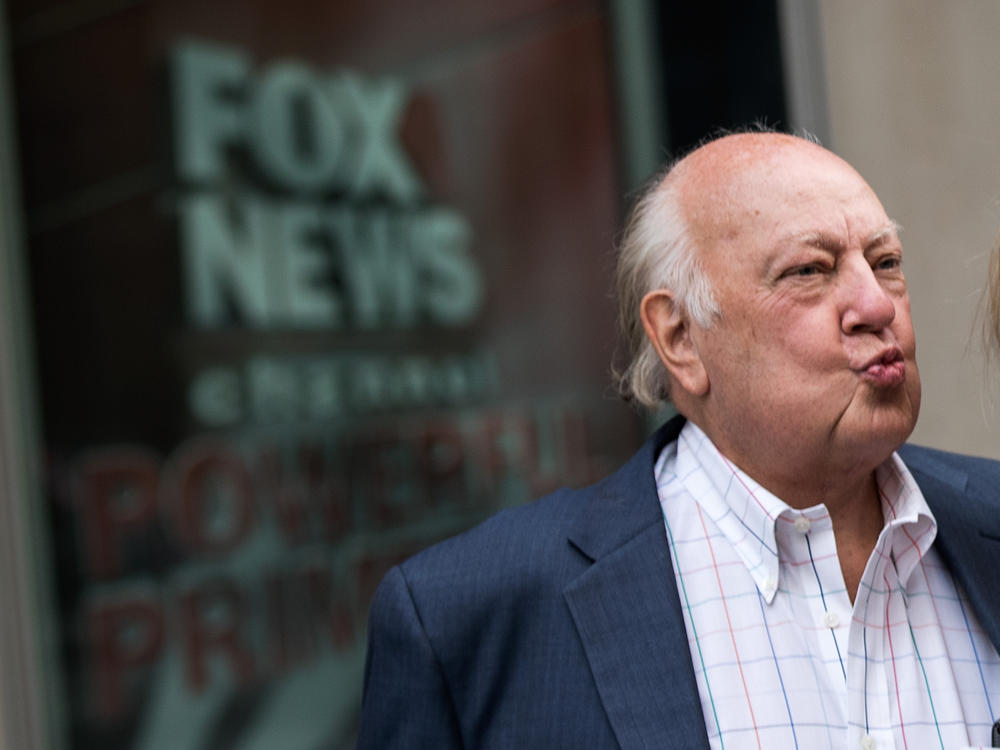 Former Fox News staffer Laura Luhn sued the network yesterday alleging years of sexual abuse by its former chairman, the late Roger Ailes. Ailes is shown above in July 2016 outside Fox's New York City headquarters shortly before his ouster.