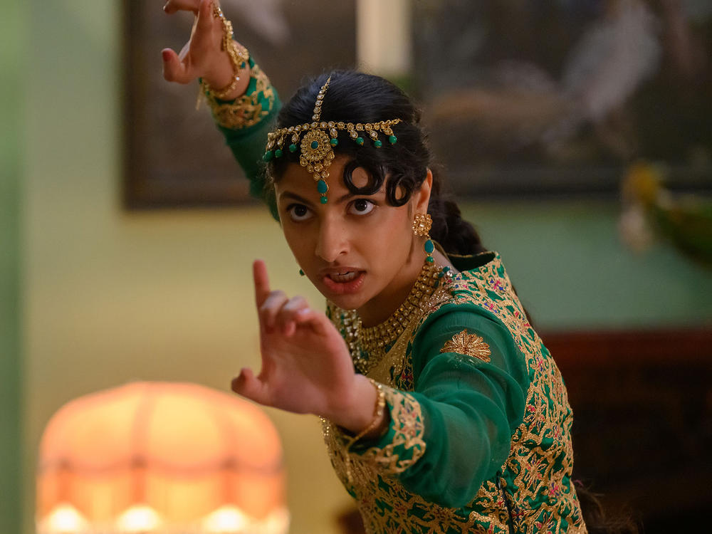 Priya Kansara as Ria Khan in <em>Polite Society.</em>