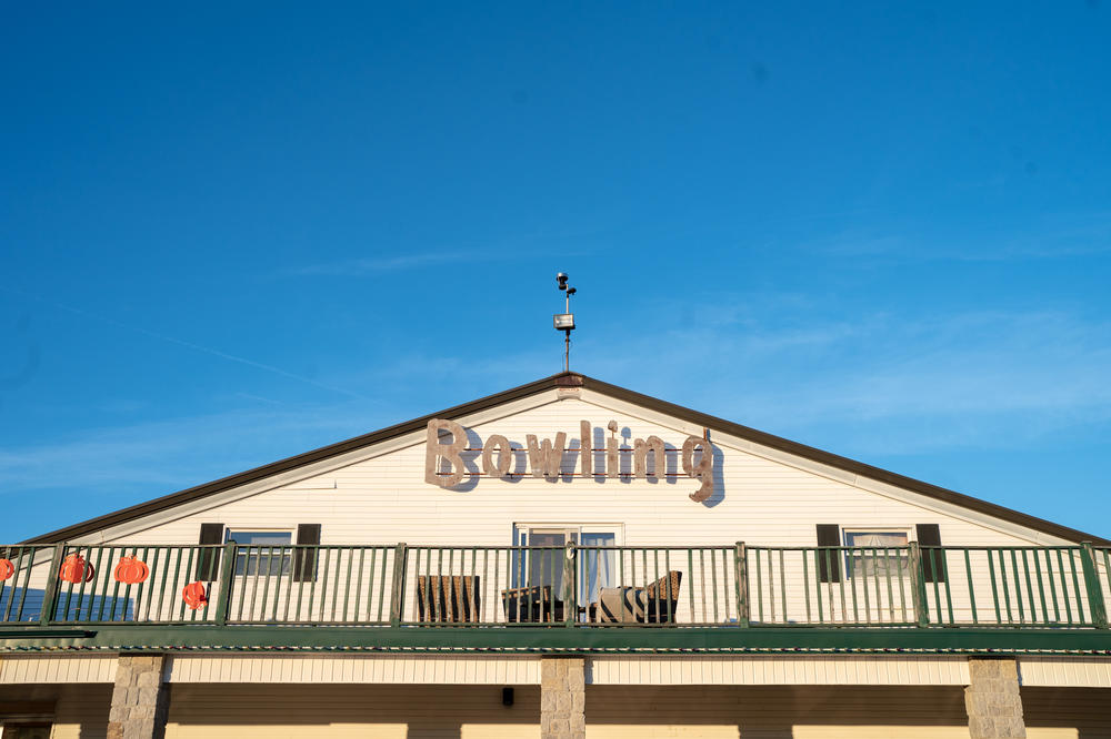 The candlepin bowling alley in Ellsworth, Maine.