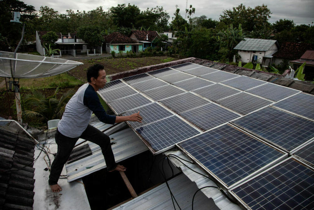 Indonesia gets less than 1% of its energy from solar — about 60% from coal. The deal has a target to double the country's renewables by 2030, but many solar executives aren't optimistic, because of coal subsidies and a potential loophole to build more coal plants.