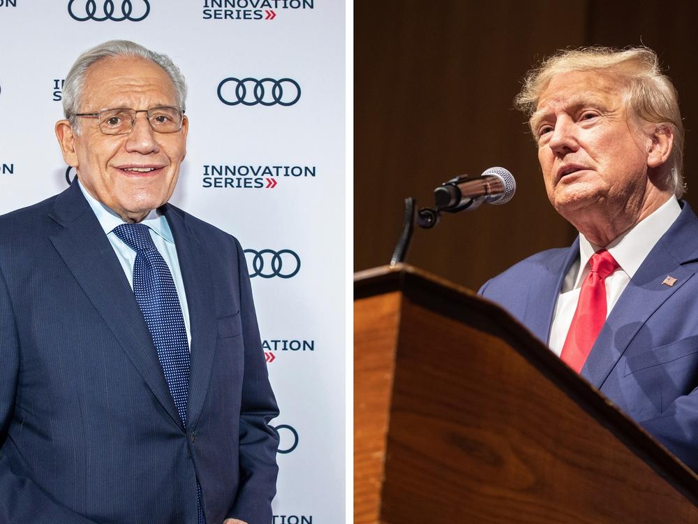 Former President Donald Trump is suing <em>Washington Post</em> journalist Bob Woodward over Woodward's latest book, <em>T</em><em>he Trump Tapes</em>.