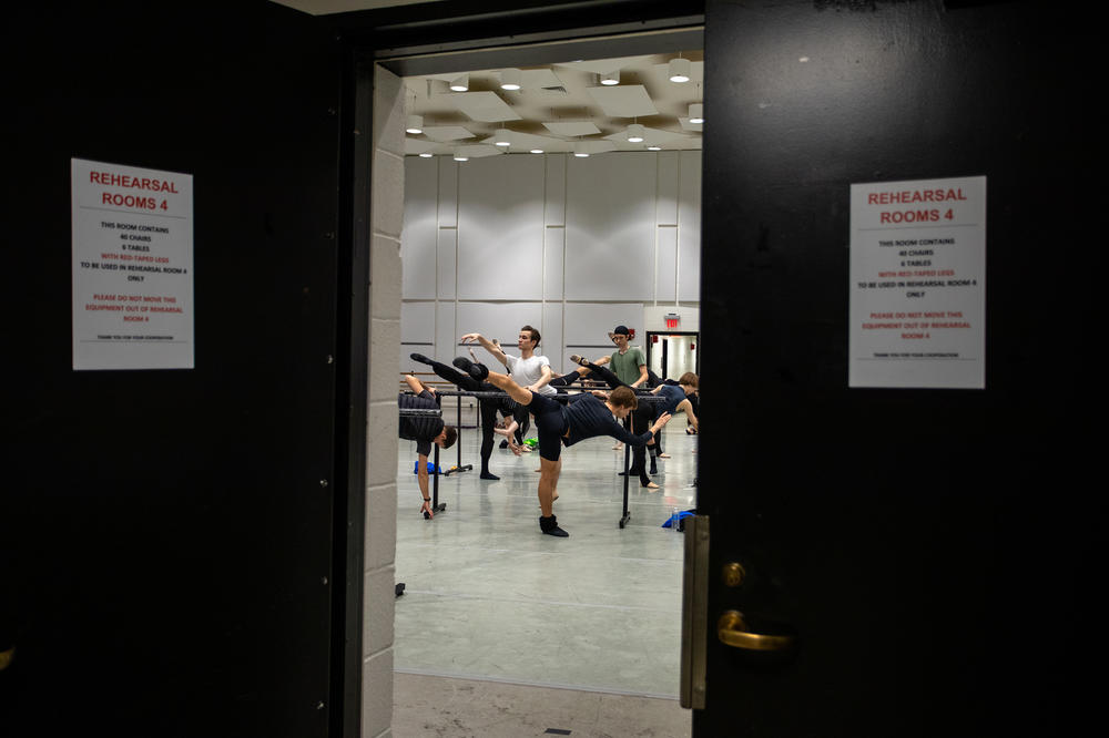 The United Ukrainian Ballet is made up of some 60 dancers who fled their country when the Russians invaded. The newly formed company performs at The Kennedy Center this week.