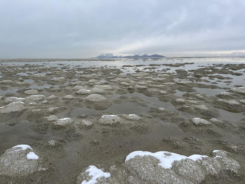 The Great Salt Lake is roughly 8-9 feet lower than it should be. A snowy winter recently has helped lake levels some.