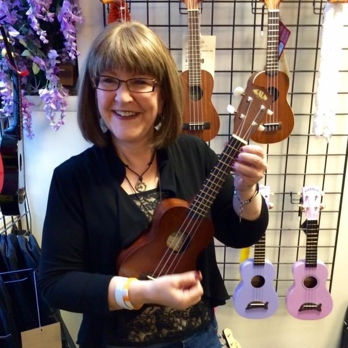 Kami Koontz tells NPR she taught herself how to play the ukelele using videos and books. 