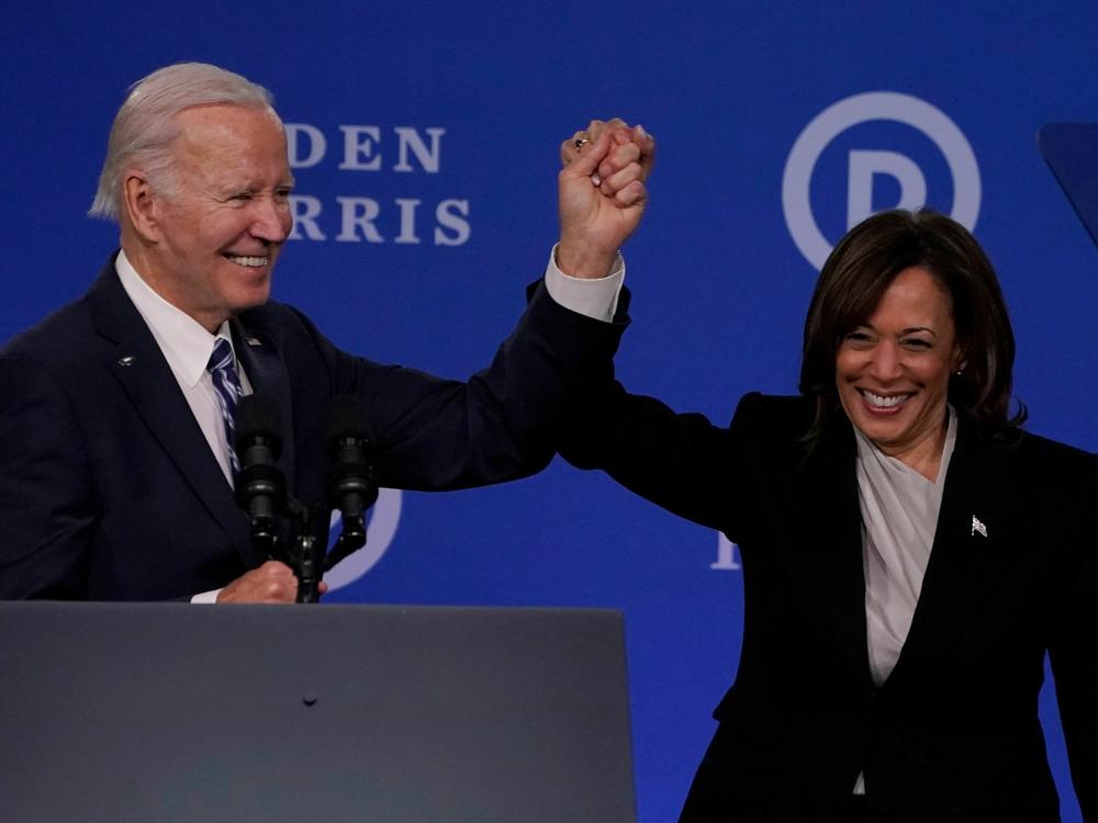 President Biden and Vice President Harris addressed the Democratic National Committee Friday evening in Philadelphia. Biden has encouraged the DNC to approve a new primary calendar for 2024 that elevates states with more diverse electorates.