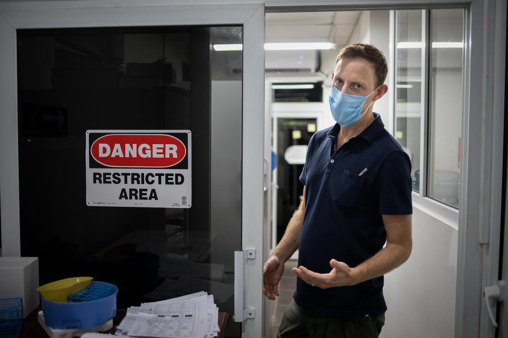 Dan Olson, a research director at FunSalud, is proud of the sophisticated equipment his team is using to search for emerging pathogens with pandemic potential in rural Guatemala.
