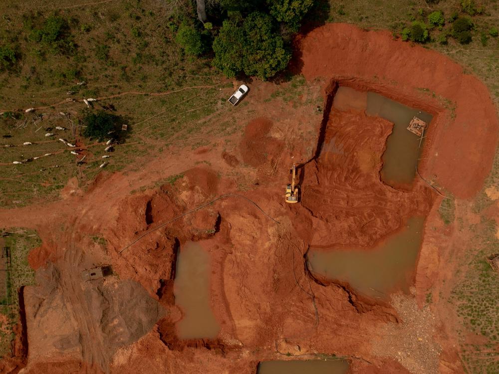 Brazil cracks down on illegal gold miners on an indigenous reserve