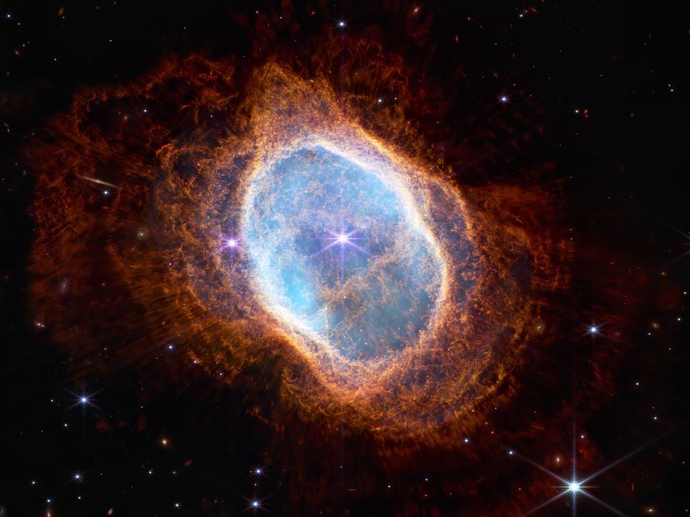 This image of the Southern Ring Nebula was one of the first James Webb Space Telescope images released to the public last year.