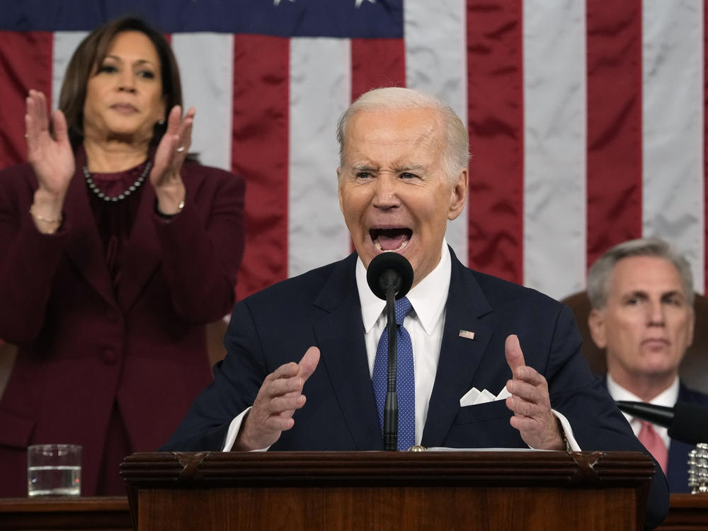 In his State of the Union address, President Biden delivers remarks on tackling what he calls 