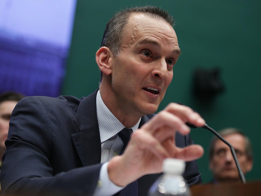 Travis Tygart, of the U.S. Anti-Doping Agency, speaks during a 2017 Congressional hearing on 