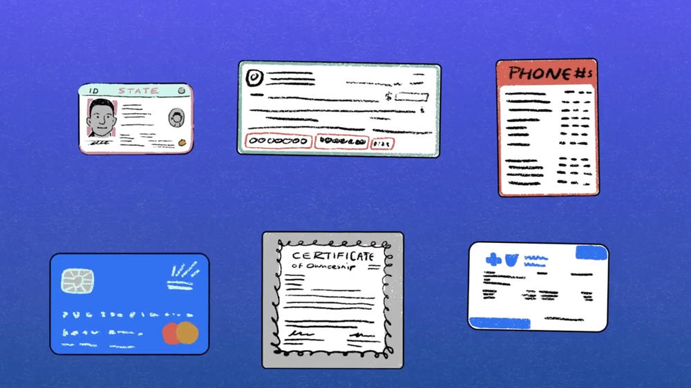 Make digital copies of important documents like your ID, birth certificate and insurance information.
