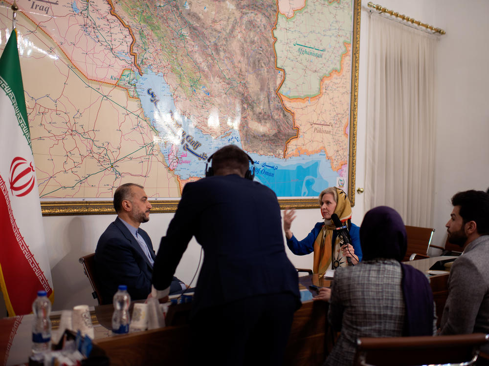 NPR's Mary Louise Kelly interviews the Foreign Minister of Iran, Hossein Amir Abdollahian, in Tehran.