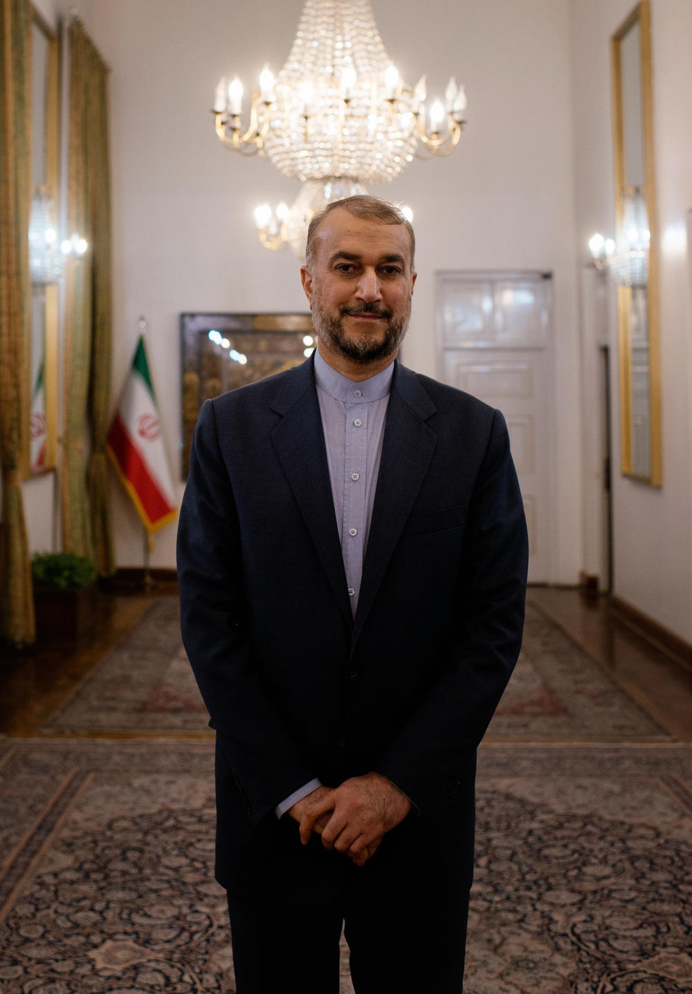 Iran's Foreign Minister, Hossein Amir Abdollahian, in Tehran.