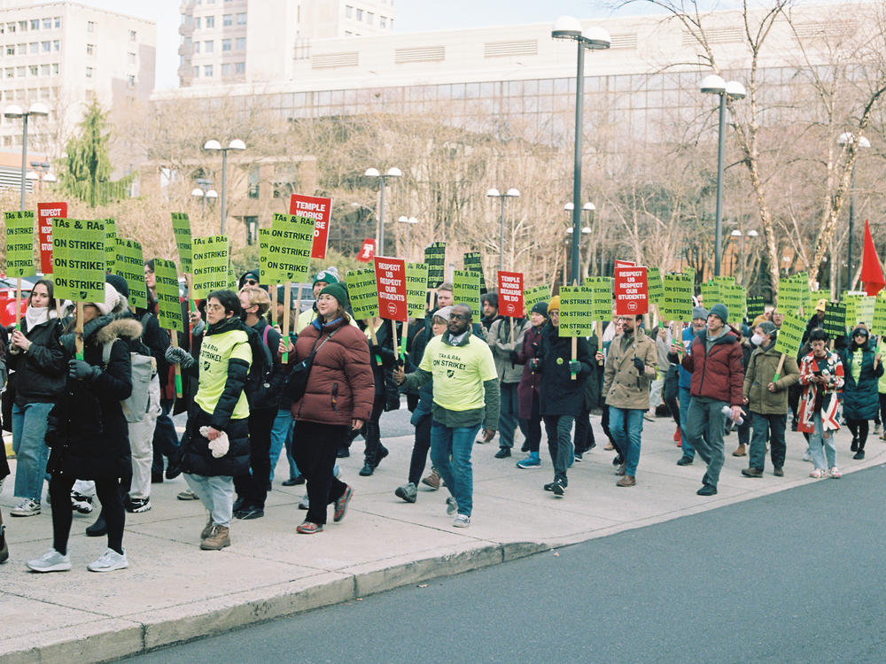 Graduate students working at Temple University went on strike for better pay and benefits on Jan. 31, after over a year of drawn-out contract negotiations.
