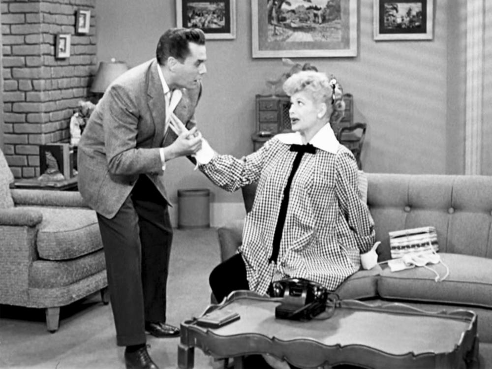 In 1953, Lucille Ball became the first pregnant person to be seen by a major TV audience, in the <em>I Love Lucy</em> show.