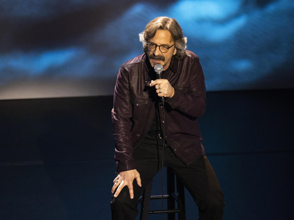 Marc Maron tackles an array of serious subjects in his latest comedy special,<em> From Bleak to Dark.</em>