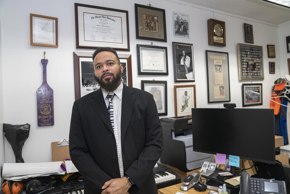 Reid says today's appearance in the Battle of the Bands is an opportunity to continue to build up Morgan State's band program and the musical dreams of his band members.