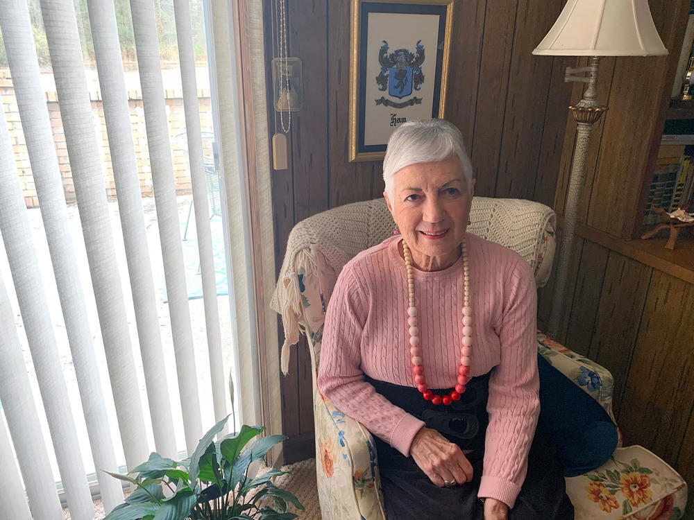 Harriet Coker, 84, at her home in Bamberg, S.C. Coker taught Nikki Haley in her seventh-grade social studies class.