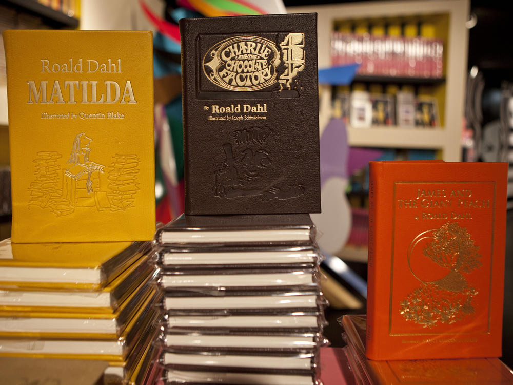 Books by Roald Dahl are displayed in New York in 2011. New editions are being altered to remove words deemed offensive.