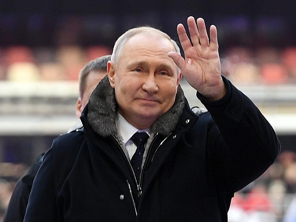Russian President Vladimir Putin on Wednesday.