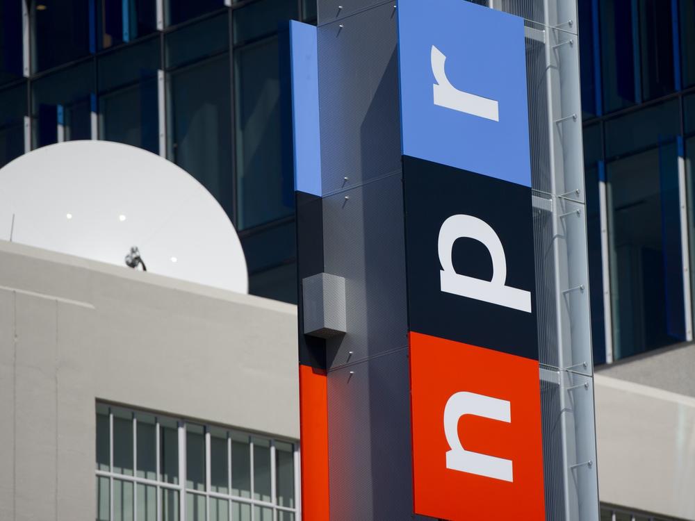 NPR will cut 10% of its workforce, CEO John Lansing said Wednesday. Lansing blamed a slowdown in advertising dollars.