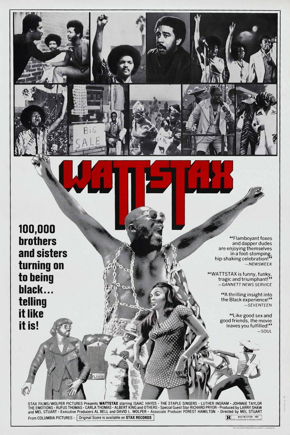 Wattstax movie poster.