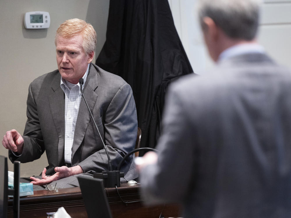 Disgraced lawyer Alex Murdaugh faced hours of cross-examination by prosecutor Creighton Waters during his murder trial in the 2021 deaths of his wife and son.