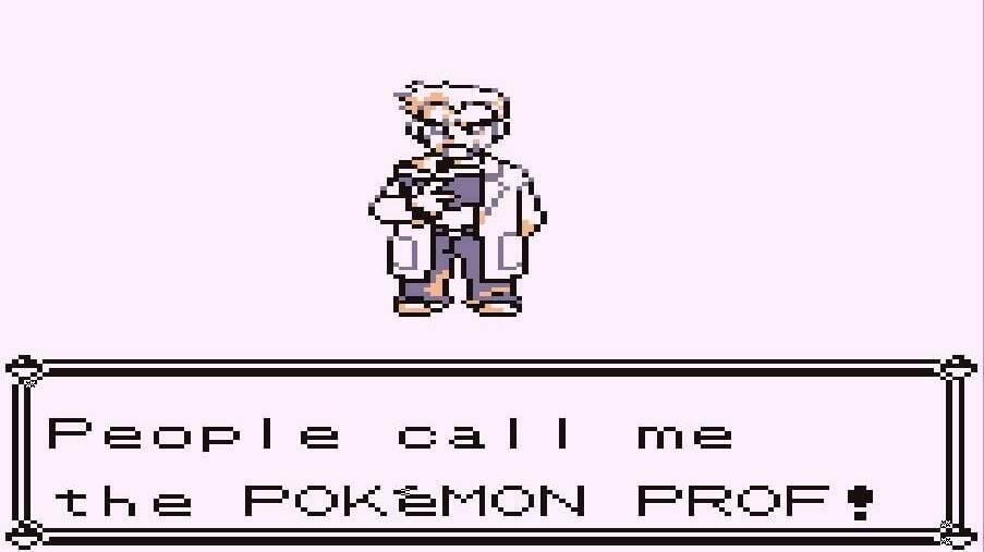 <em>Pokémon Red </em>and <em>Blue </em>introduced the world to Professor Oak.
