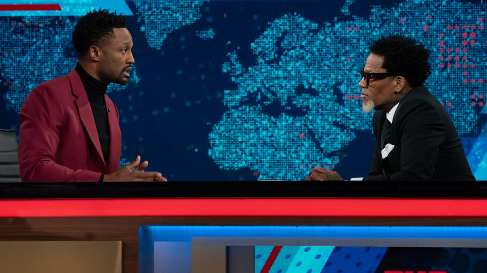 Domonique Foxworth and D.L. Hughley