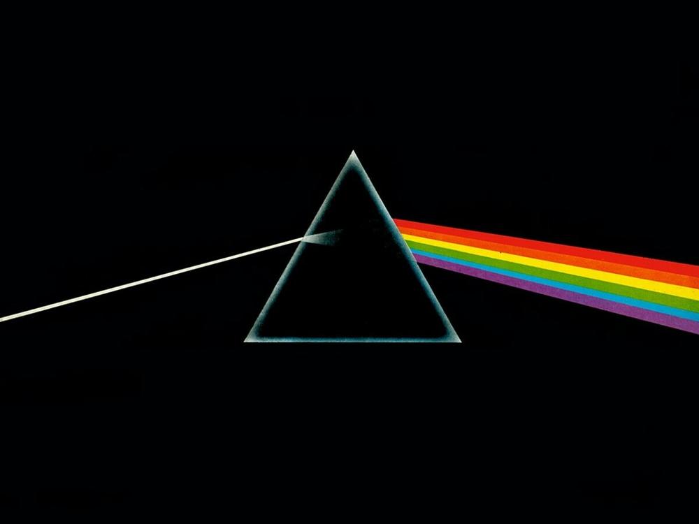 Cover art for Pink Floyd's 1973 smash-hit album <em>Dark Side of the Moon</em><em></em>, which turns 50 years old today.