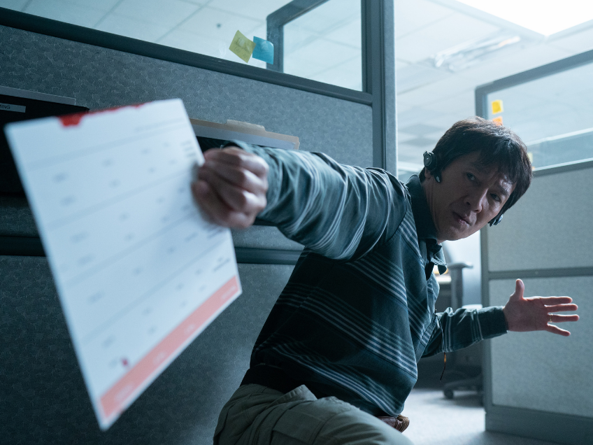 Ke Huy Quan plays Waymond, the meta-verse traveling husband in <em>Everything Everywhere All At Once.</em>