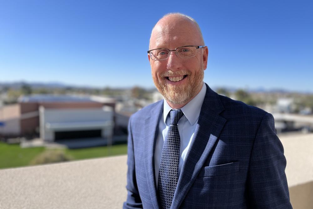 Buckeye, Ariz. Mayor Eric Orsborn says his desert city's master plan allows for the growth of upwards of 300,000 residents in the coming decades.