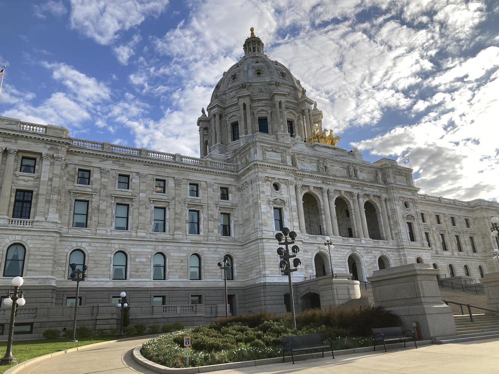 The Minnesota State Capitol is seen in this 2022 file photo. Legislation sent to the governor would immediately restore voting access to thousands in the state.