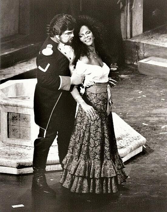 Opera Ebony's 1980 production of<em> Carmen </em>in Philadelphia.