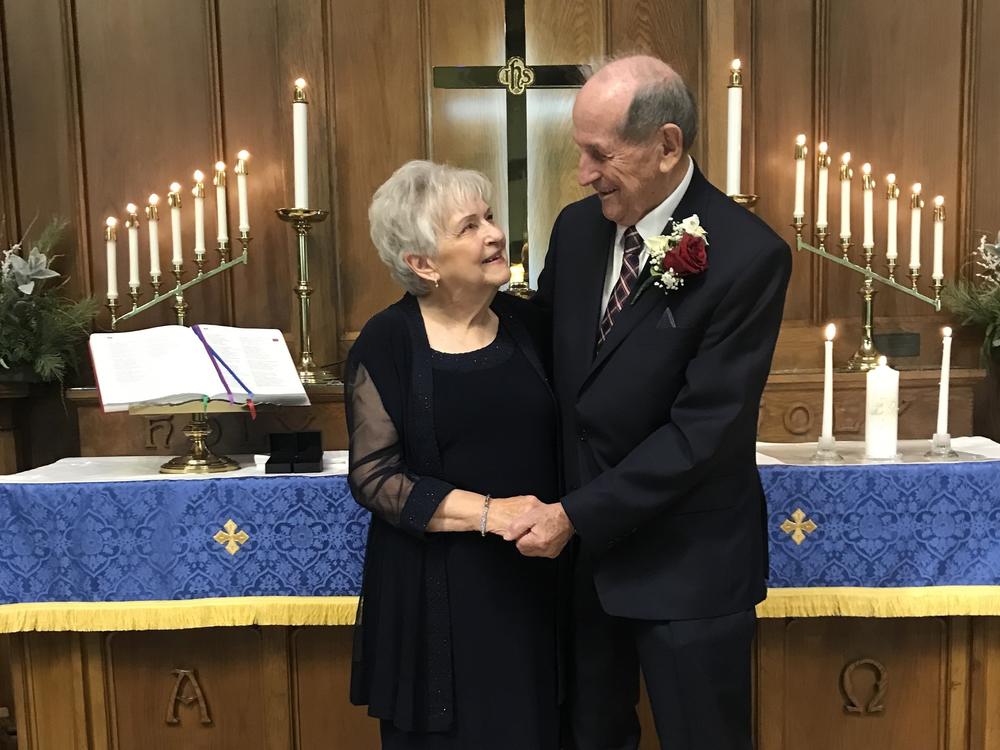 Ed and Priscilla married in December, 2022, at the Hagerstown, Md. church where they first met.