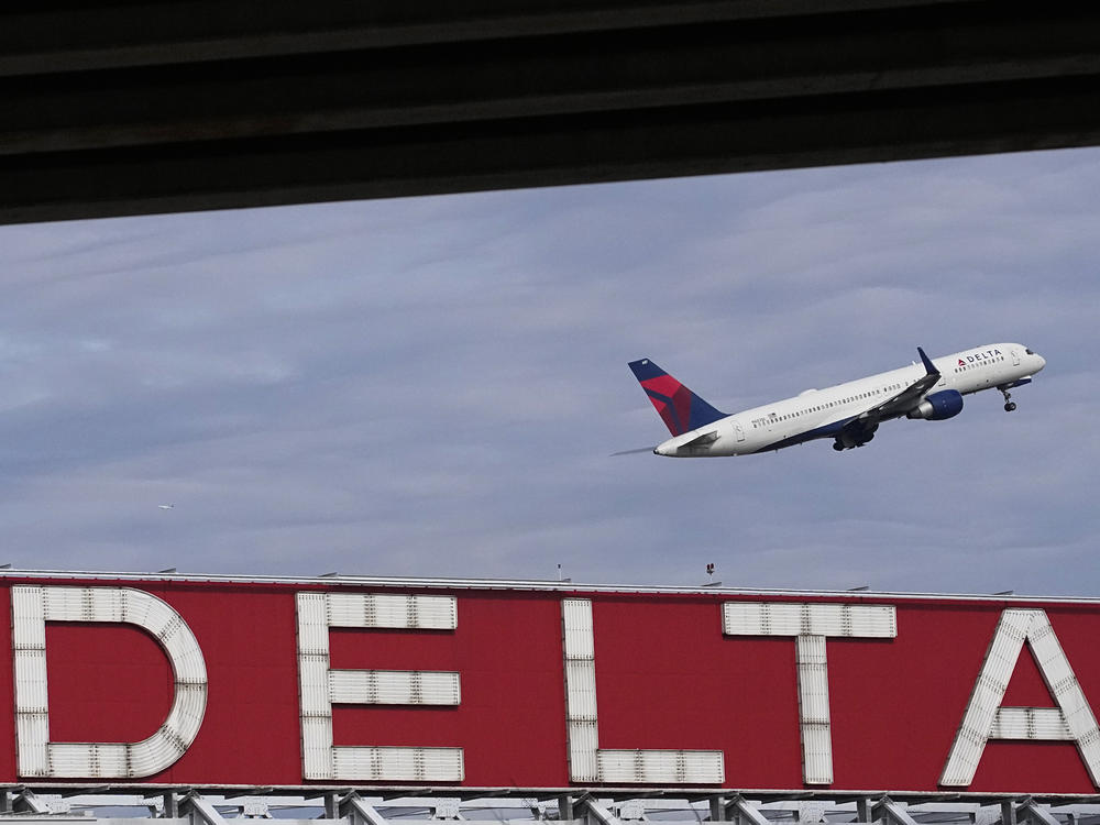 A Delta Air Lines plane takes off from Hartsfield-Jackson Atlanta International Airport in Atlanta, Nov. 22, 2022. Pilots at Delta Air Lines have a new contract with hefty pay increases. The Air Line Pilots Association said Wednesday, March 1, 2023 that 78% of Delta pilots who voted supported the contract.