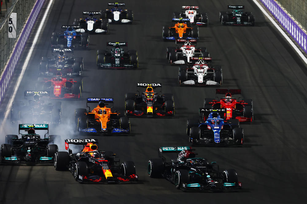 The F1 Grand Prix of Saudi Arabia at Jeddah Corniche Circuit on December 05, 2021 in Jeddah, Saudi Arabia.