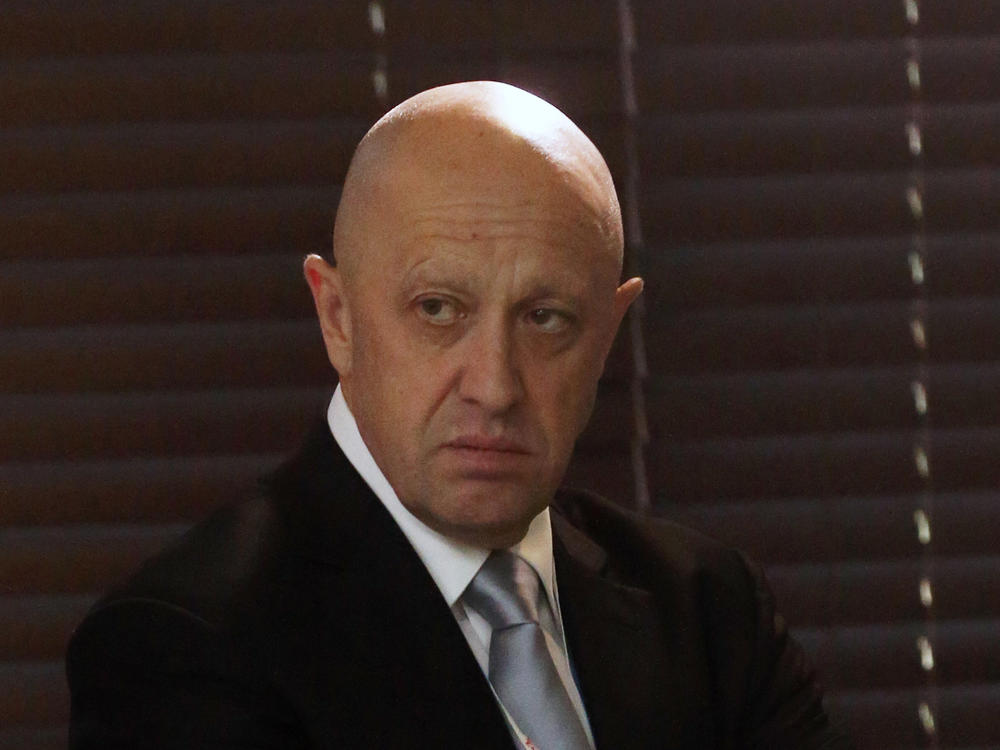 Russian businessman Yevgeny Prigozhin attends a meeting with investors at the Eastern Economic Forum on Sept. 2, 2016, in Vladivostok, Russia.