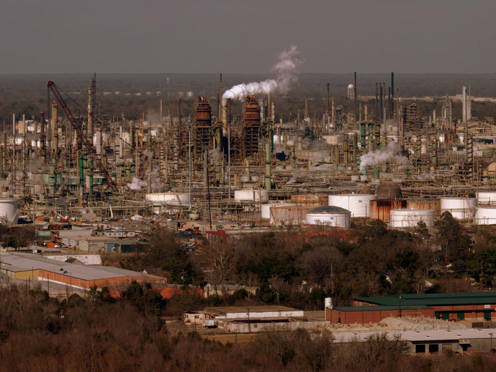 The ExxonMobil Baton Rouge complex, pictured in 2016, was the site where five nooses were found, the EEOC alleges.