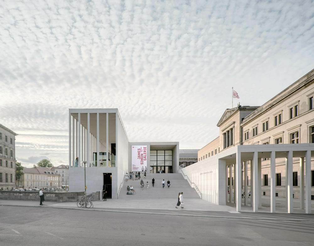 The James-Simon Galerie in Berlin, Germany.