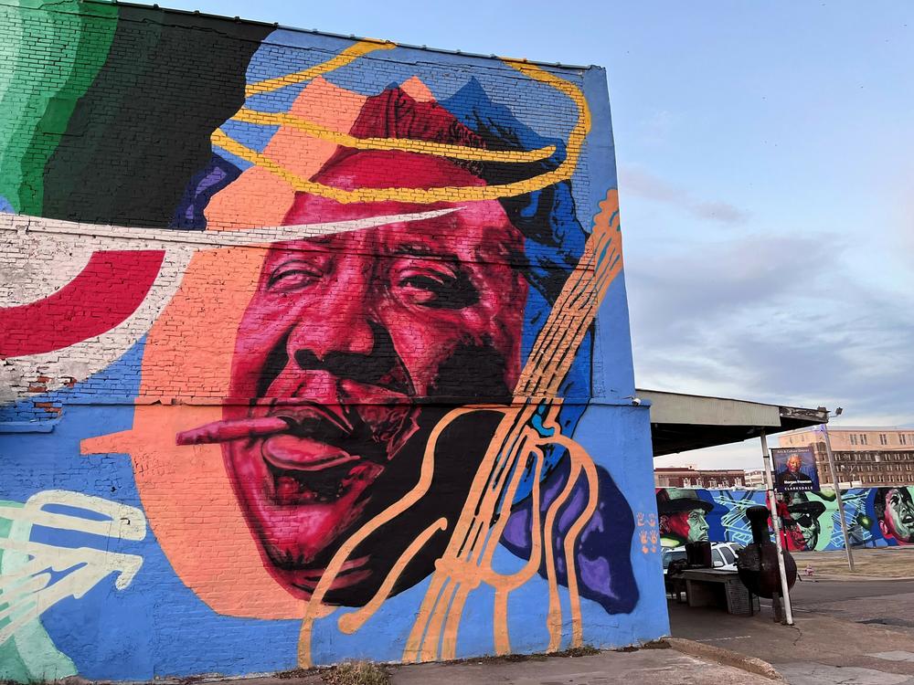In recent decades, Clarksdale, Miss., has gone all in on Blues tourism including portrait murals of blues legends including Muddy Waters.<em></em>