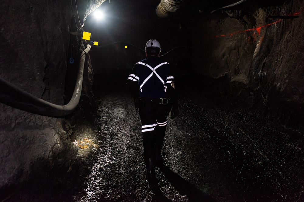 The mine has many safety features, including phone and internet lines, huge hoses to bring in fresh air and pumps to remove water from the mine.